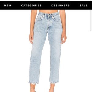 Agolde Parker Straight Leg Jeans